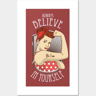 Always Believe in Yourself Posters and Art